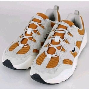 Nike Tech Hera Sneakers Mens 14 Monarch Black Light Bone New Shoes FJ9532-800